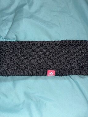 3 adidas Knit Headbands with Logo Tag